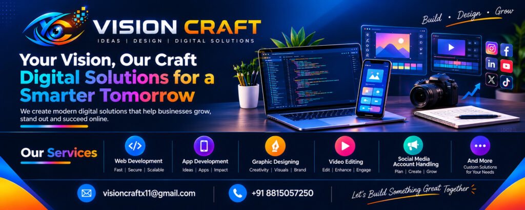 Vision Craft – Digital Agency